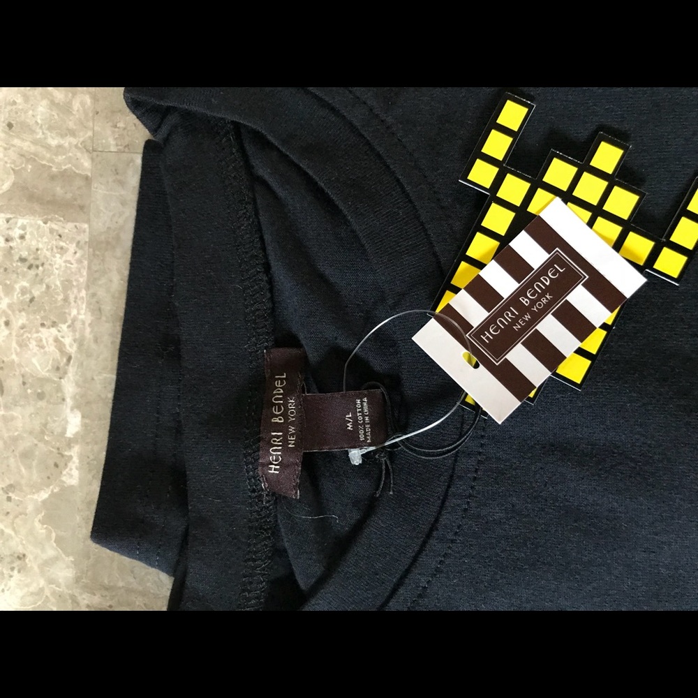 Henri Bendel Murakami x Black Shirt M/L Sz M/L - Picture 4 of 6